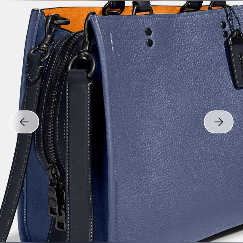 COACH Rogue in Washed Chambray  and Pewter - Picture 5 of 9